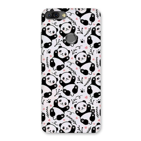 Cute Adorable Panda Pattern Back Case for Infinix Hot 6 Pro