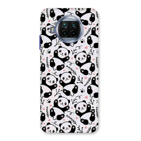 Cute Adorable Panda Pattern Back Case for Mi 10i