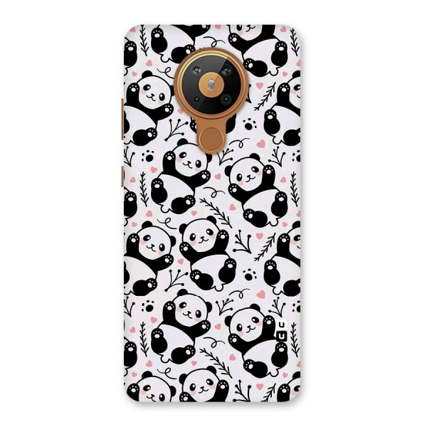 Cute Adorable Panda Pattern Back Case for Nokia 5.3