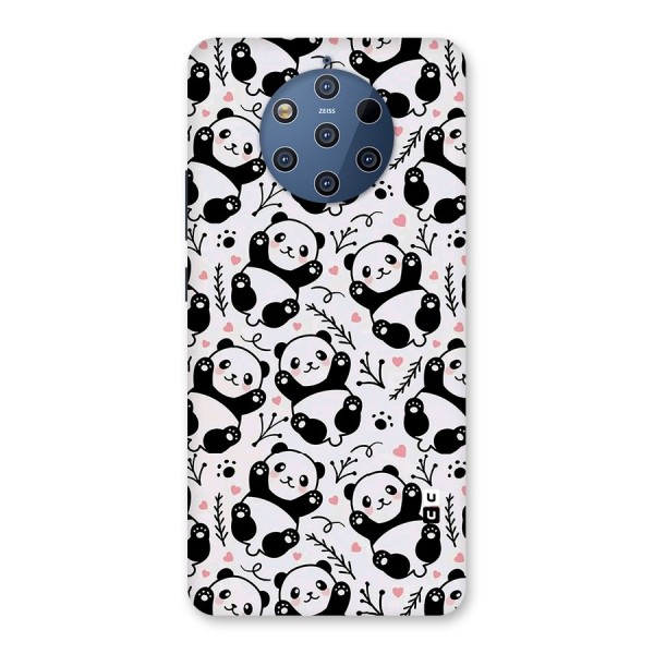 Cute Adorable Panda Pattern Back Case for Nokia 9 PureView