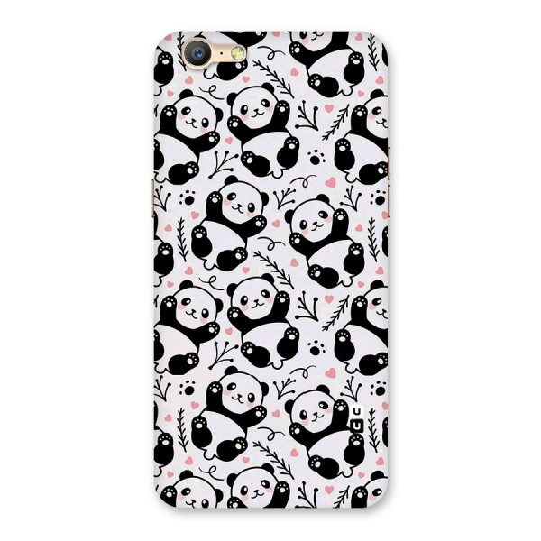 Cute Adorable Panda Pattern Back Case for Oppo A39