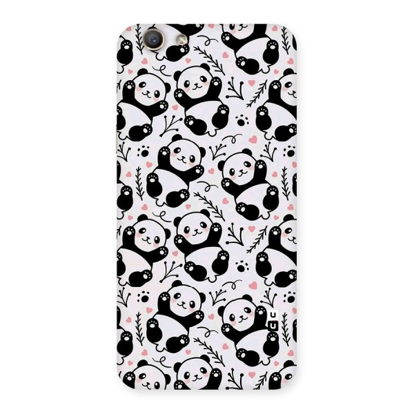 Cute Adorable Panda Pattern Back Case for Oppo A59