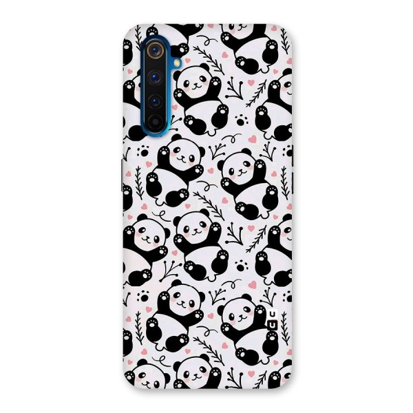 Cute Adorable Panda Pattern Back Case for Realme 6 Pro