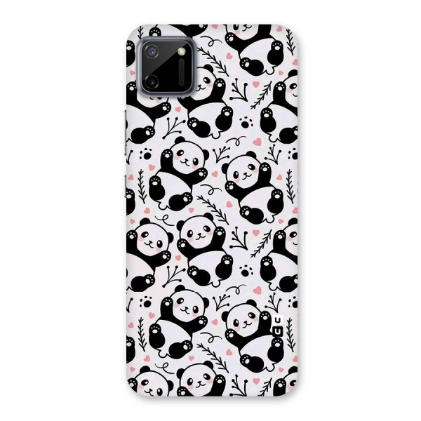 Cute Adorable Panda Pattern Back Case for Realme C11