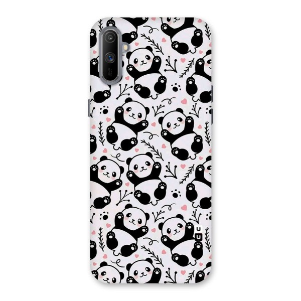 Cute Adorable Panda Pattern Back Case for Realme C3