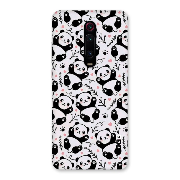 Cute Adorable Panda Pattern Back Case for Redmi K20