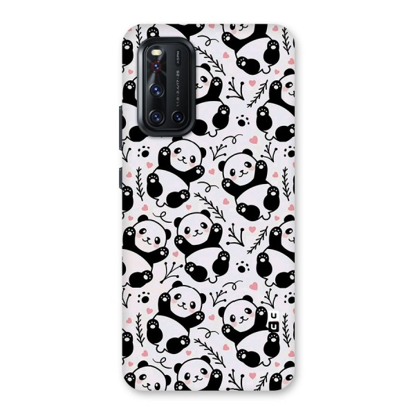 Cute Adorable Panda Pattern Back Case for Vivo V19