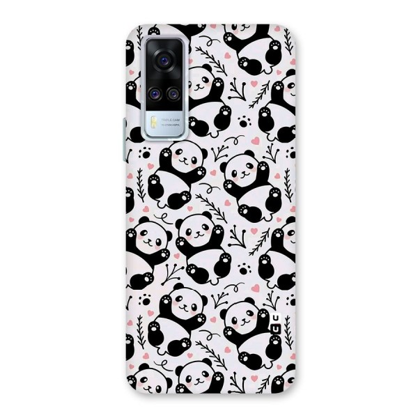 Cute Adorable Panda Pattern Back Case for Vivo Y51