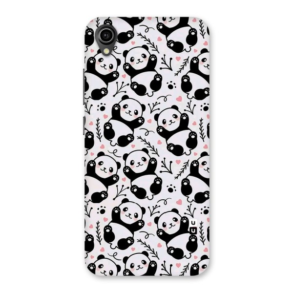Cute Adorable Panda Pattern Back Case for Vivo Y90