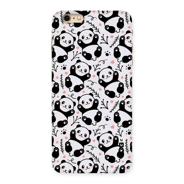 Cute Adorable Panda Pattern Back Case for iPhone 6 Plus 6S Plus