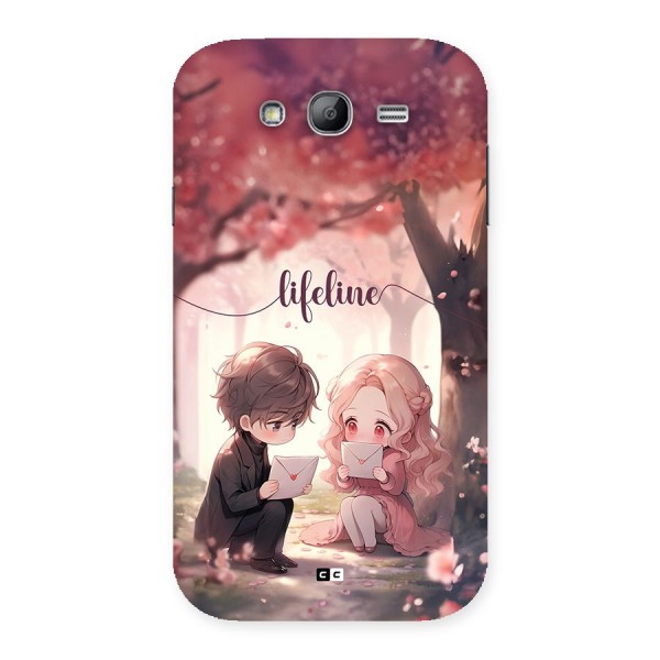 Cute Anime Couple Back Case for Galaxy Grand Neo