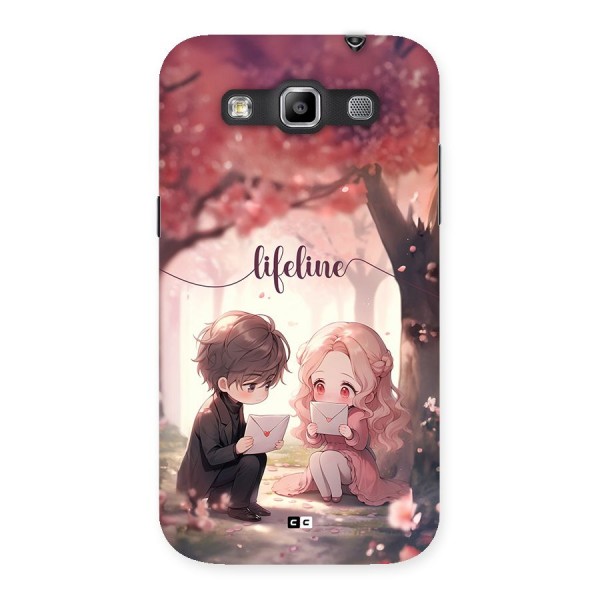 Cute Anime Couple Back Case for Galaxy Grand Quattro