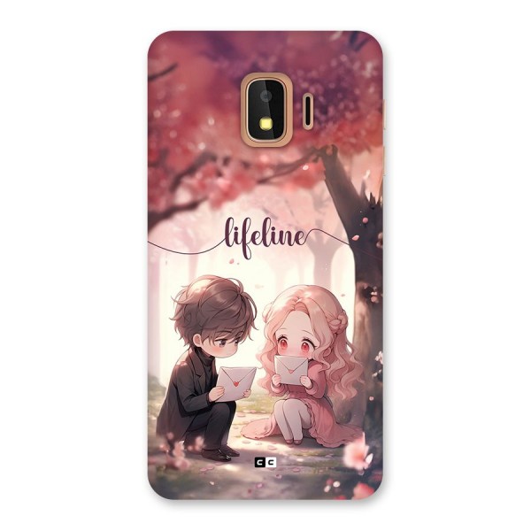 Cute Anime Couple Back Case for Galaxy J2 Core