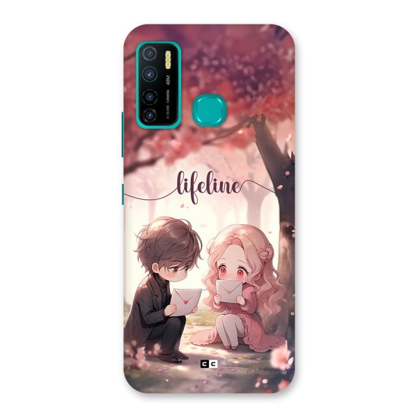 Cute Anime Couple Back Case for Infinix Hot 9 Pro