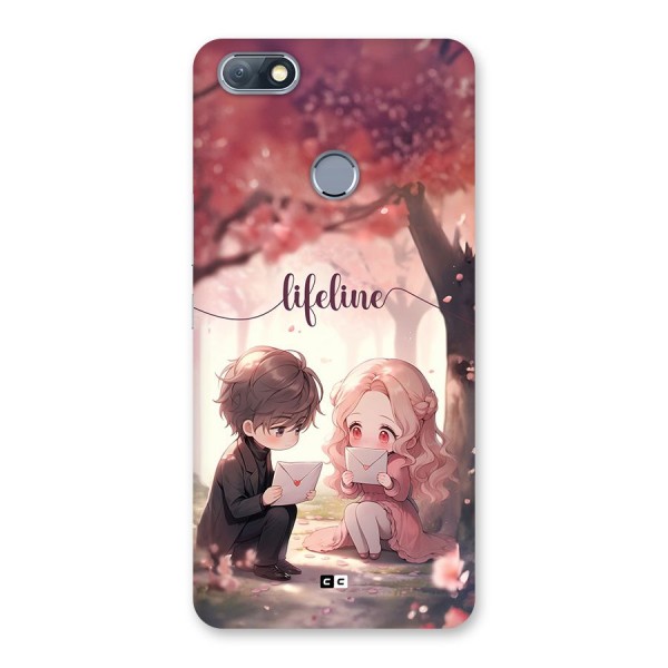 Cute Anime Couple Back Case for Infinix Note 5