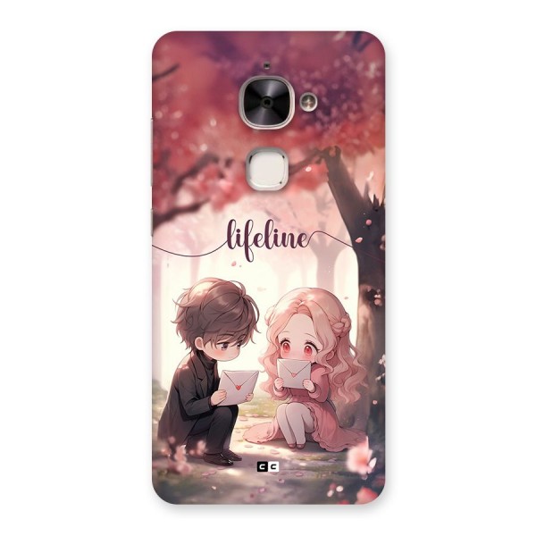 Cute Anime Couple Back Case for Le 2