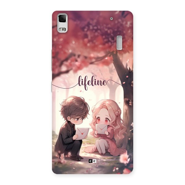 Cute Anime Couple Back Case for Lenovo K3 Note