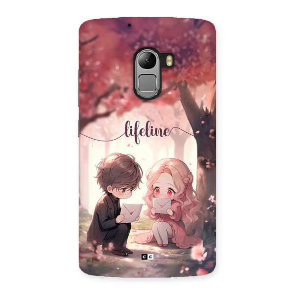 Cute Anime Couple Back Case for Lenovo K4 Note