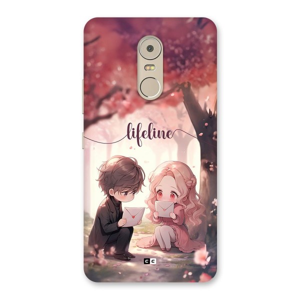Cute Anime Couple Back Case for Lenovo K6 Note