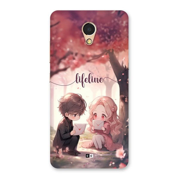 Cute Anime Couple Back Case for Lenovo P2