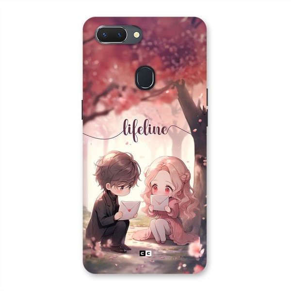 Cute Anime Couple Back Case for Realme 2