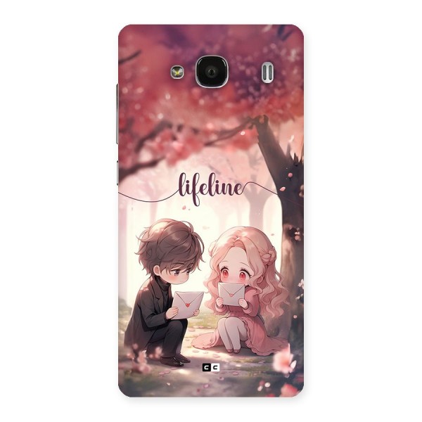 Cute Anime Couple Back Case for Redmi 2
