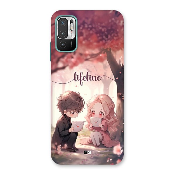 Cute Anime Couple Back Case for Redmi Note 10T 5G