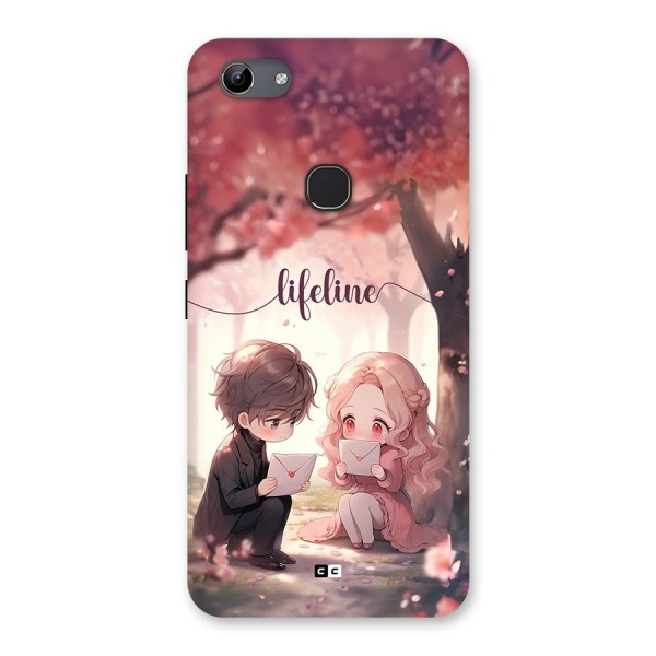 Cute Anime Couple Back Case for Vivo Y81