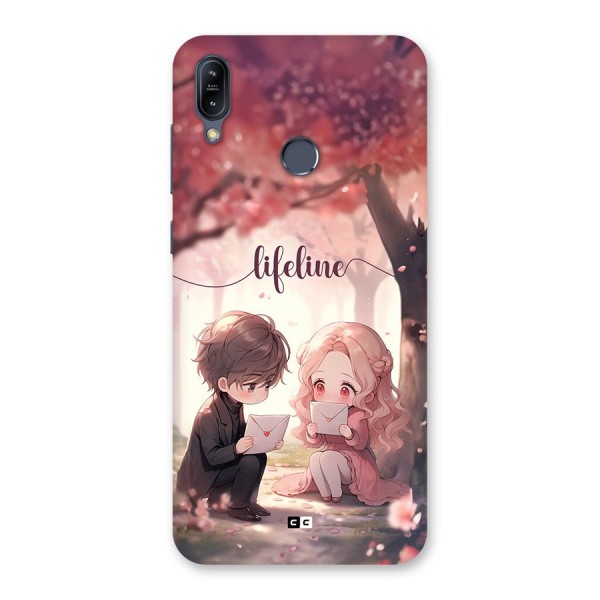 Cute Anime Couple Back Case for Zenfone Max M2