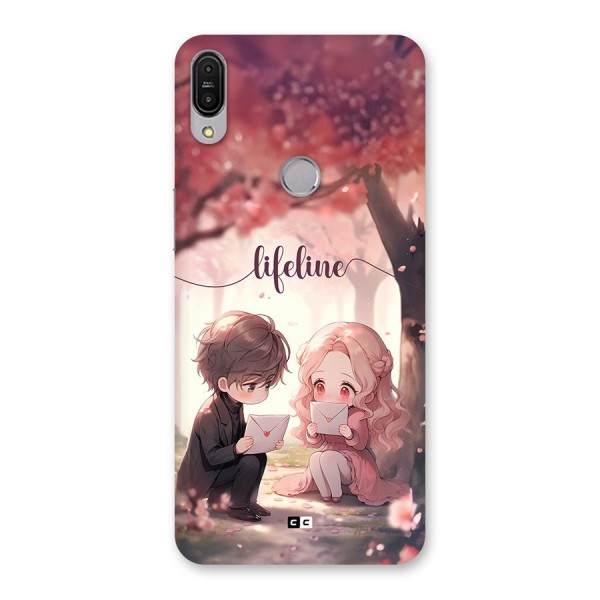 Cute Anime Couple Back Case for Zenfone Max Pro M1