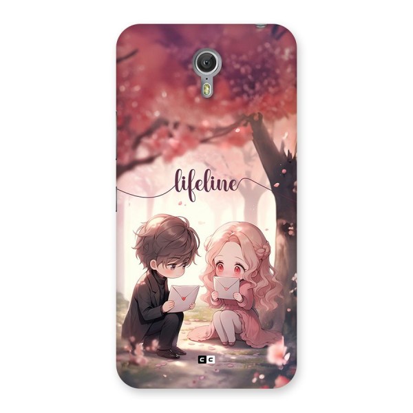 Cute Anime Couple Back Case for Zuk Z1