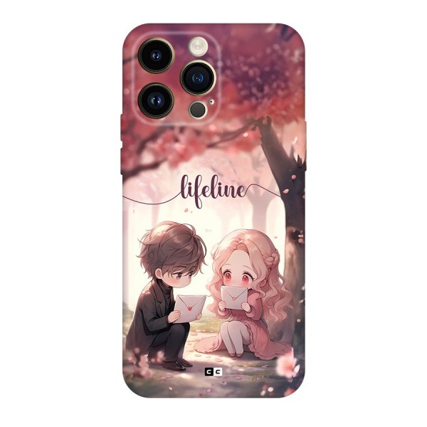 Cute Anime Couple Back Case for iPhone 14 Pro Max