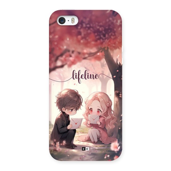 Cute Anime Couple Back Case for iPhone 5 5s