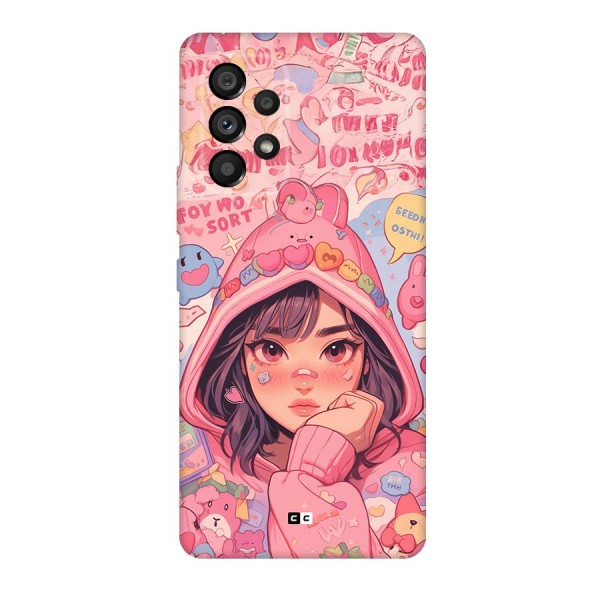 Cute Anime Girl Back Case for Galaxy A53 5G
