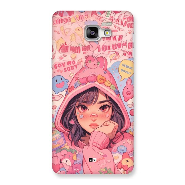 Cute Anime Girl Back Case for Galaxy A9