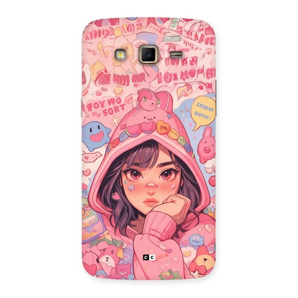 Cute Anime Girl Back Case for Galaxy Grand 2