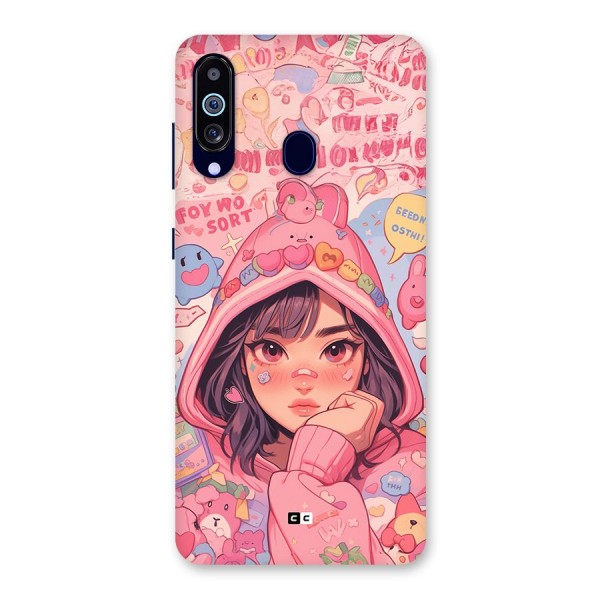 Cute Anime Girl Back Case for Galaxy M40