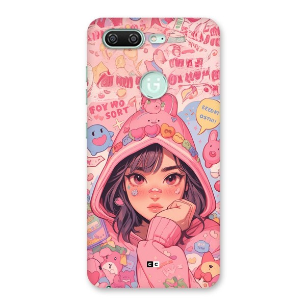 Cute Anime Girl Back Case for Gionee S10