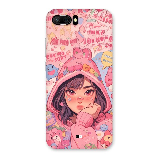 Cute Anime Girl Back Case for Honor 10