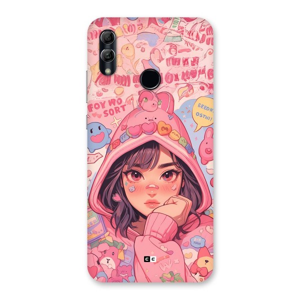 Cute Anime Girl Back Case for Honor 10 Lite
