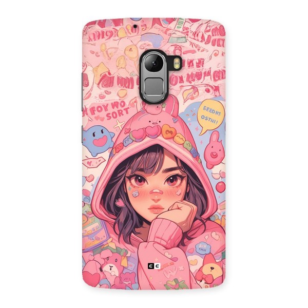 Cute Anime Girl Back Case for Lenovo K4 Note