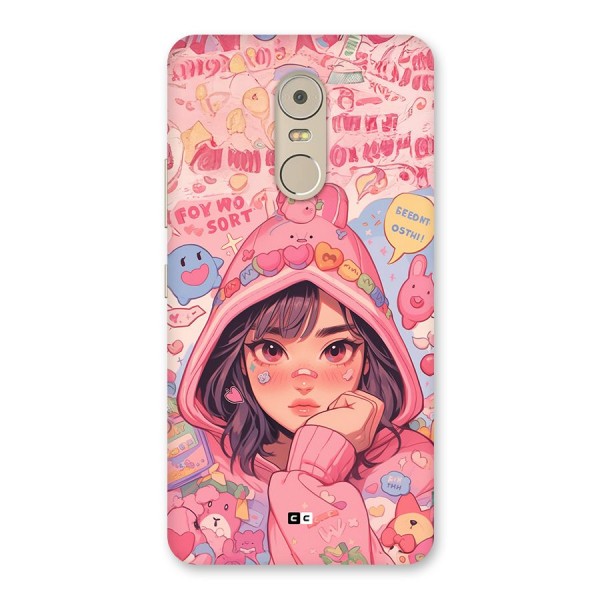 Cute Anime Girl Back Case for Lenovo K6 Note