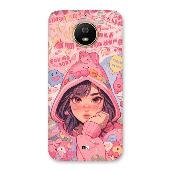 Cute Anime Girl Back Case for Moto G5s