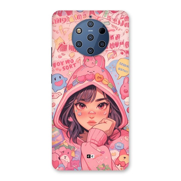 Cute Anime Girl Back Case for Nokia 9 PureView