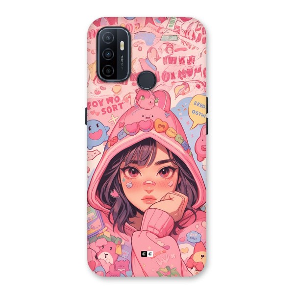 Cute Anime Girl Back Case for Oppo A32
