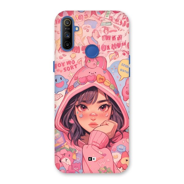 Cute Anime Girl Back Case for Realme Narzo 10A