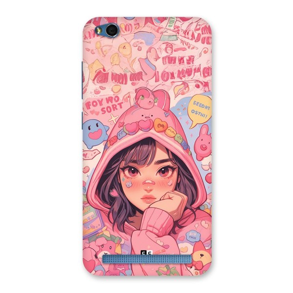 Cute Anime Girl Back Case for Redmi 5A
