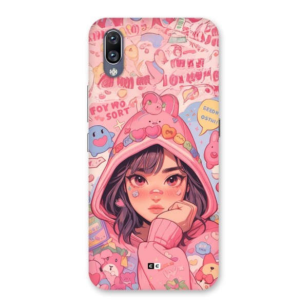 Cute Anime Girl Back Case for Vivo NEX