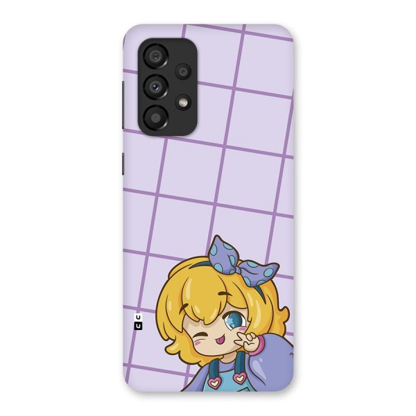 Cute Anime Illustration Back Case for Galaxy A33 5G