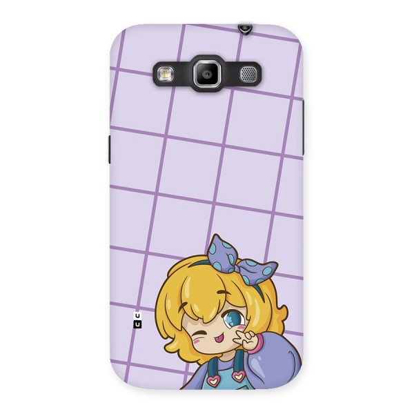 Cute Anime Illustration Back Case for Galaxy Grand Quattro